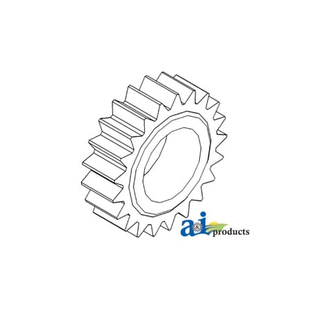 A & I Products Pinion Gear, Used w/ A-R62685 Shaft 6.5" x4.8" x6.3" A-R116821